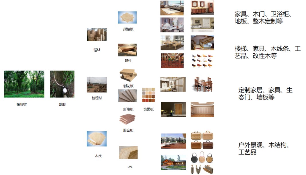 2022年中国进口泰国橡胶木384万立方米