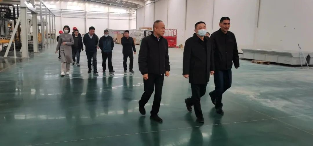 河北省发改委领导一行到正定现代智能家居产业园调研